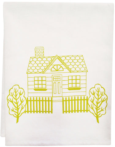 organic house tea towel