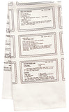 organic Dessert tea towel