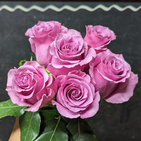 6 stem Breathless Rose Bouquet