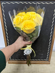 6 Stem Yellow Rose Bouquet