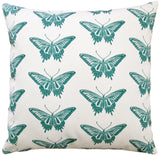 16x16 swallowtail butterfly throw pillow