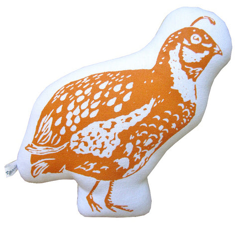 quail stuffie mini pillow